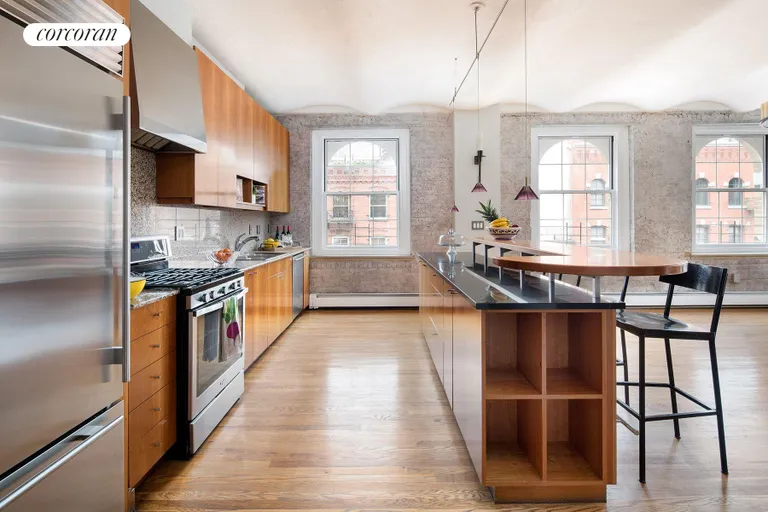 New York City Real Estate | View 429 Greenwich Street, 6C | Chef's Windowed Kitchen | View 3
