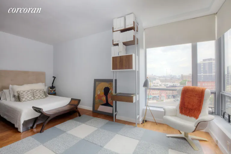New York City Real Estate | View 48-15 11th Street, 6E | Master Bedroom with Open City Views | View 4