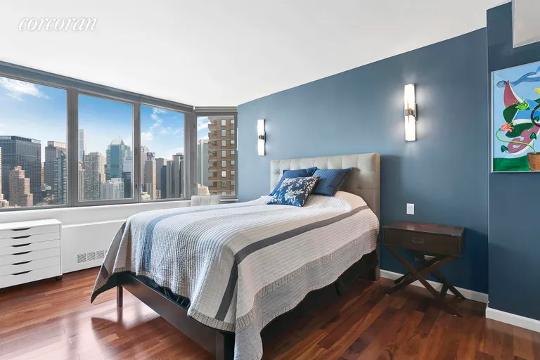 New York City Real Estate | View 500 West 43rd Street, 37D | Wake up to gorgeous views! | View 3