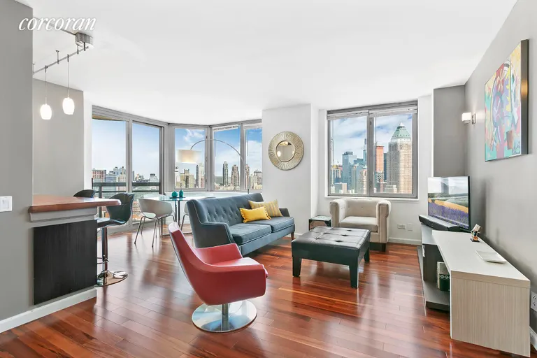New York City Real Estate | View 500 West 43rd Street, 37D | 2 Beds, 2 Baths | View 1