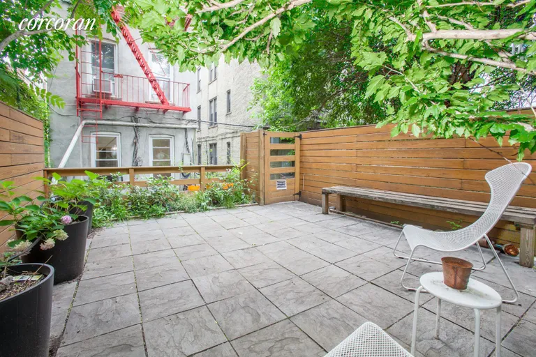 New York City Real Estate | View 489 Montgomery Street, 1-R | Shared outdoor space | View 4