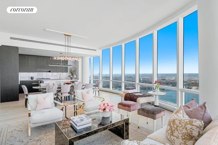 New York City Real Estate | View 15 Hudson Yards, PH82C | Great Room | View 3