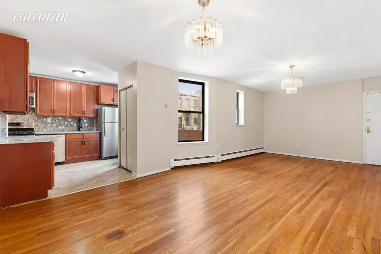 New York City Real Estate | View 2116 Dorchester Road, 2L | 2 Beds, 1 Bath | View 1
