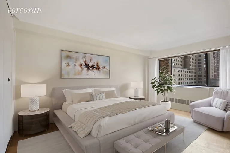 New York City Real Estate | View 310 West 56th Street, 11A | Bedroom | View 3