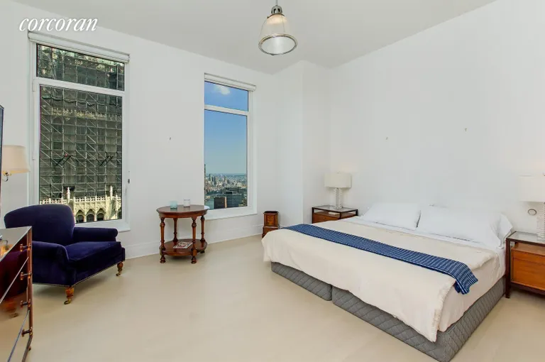 New York City Real Estate | View 30 Park Place, 61B | Master Bedroom | View 4