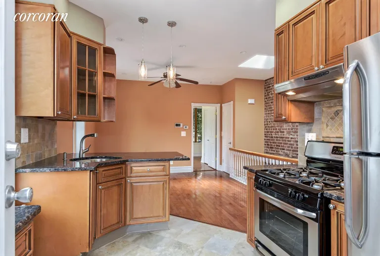 New York City Real Estate | View 186 29th Street | Second Floor Kitchen/Living Room | View 8