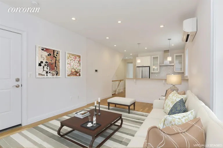 New York City Real Estate | View 186 29th Street | Kitchen/Living Room | View 2