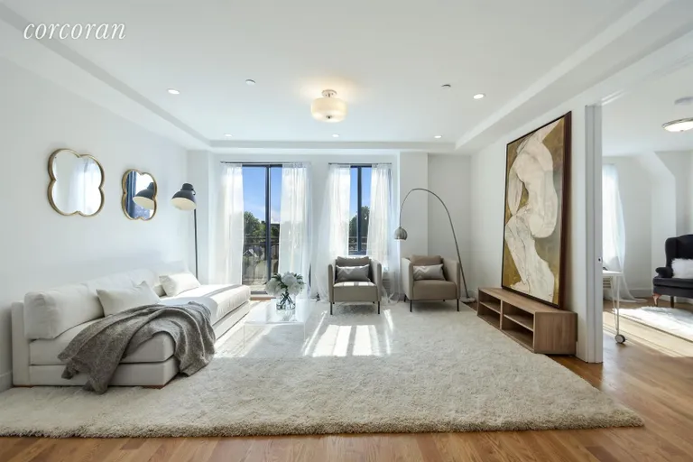 New York City Real Estate | View 781 East 9th Street, 6A | Sun-drenched Large Living Room | View 2