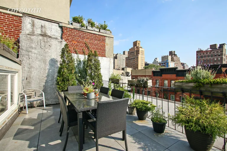 New York City Real Estate | View 233 West 16th Street, 4F | Private Terrace | View 4