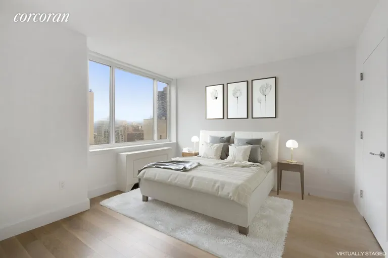 New York City Real Estate | View 389 East 89th Street, 19C | Master Bedroom | View 2