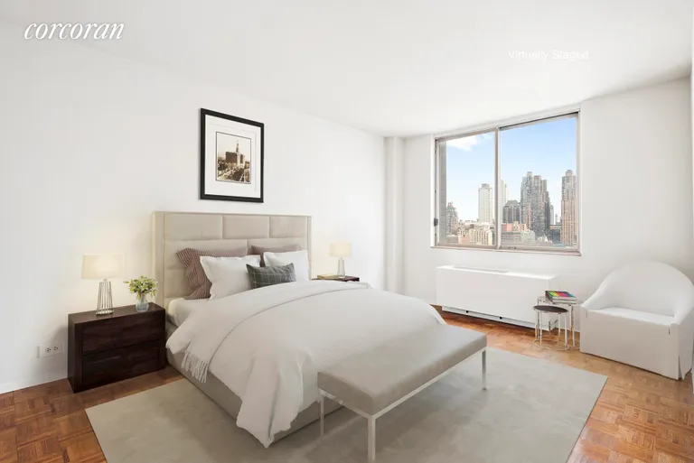 New York City Real Estate | View 350 West 50th Street, 24H | 24H BEDROOMfinal | View 15