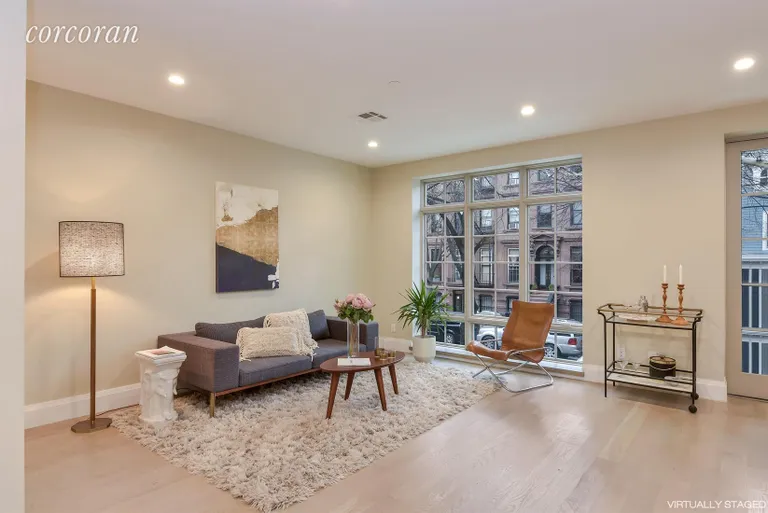 New York City Real Estate | View 132 Cambridge Place, 3 | Living Room | View 2