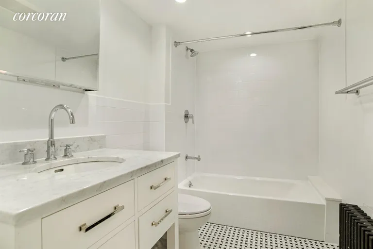 New York City Real Estate | View 186 Hall Street, 1 | Beautiful mix of marble and tile... | View 6