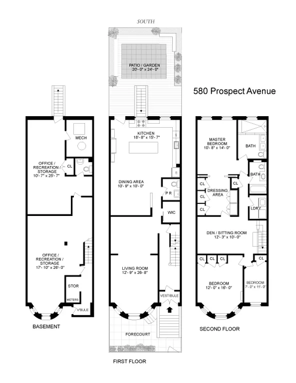 580 Prospect Avenue | floorplan | View 25
