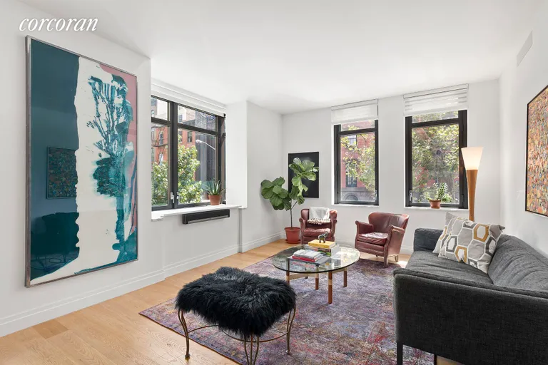 New York City Real Estate | View 455 West 20th Street, 2A | 2 Beds, 2 Baths | View 1
