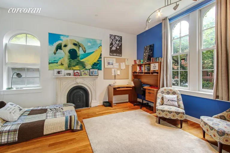 New York City Real Estate | View 101 Warren Street, A-1E | One of two upstairs bedrooms | View 6