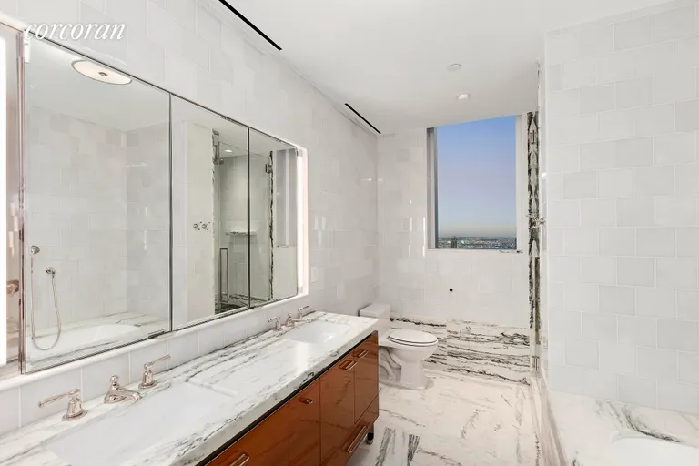 New York City Real Estate | View 45 East 22nd Street, 42B | Master Bathroom | View 13
