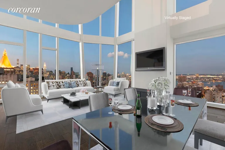 New York City Real Estate | View 45 East 22nd Street, 42B | 2 Beds, 2 Baths | View 1