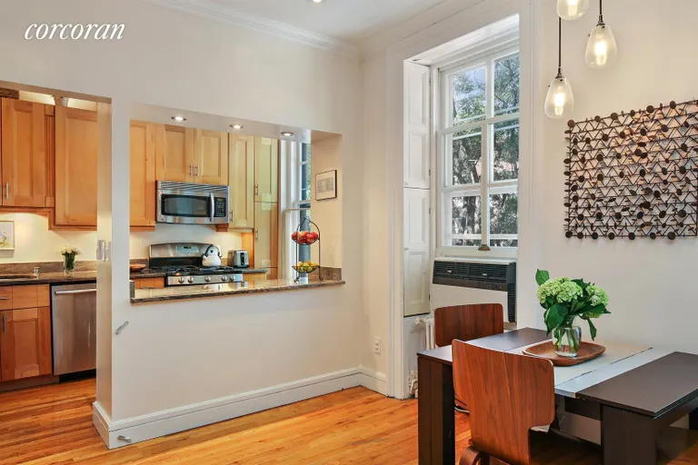 New York City Real Estate | View 154 Lafayette Avenue, 3 | Windowed Kitchen with Lots of Storage | View 3