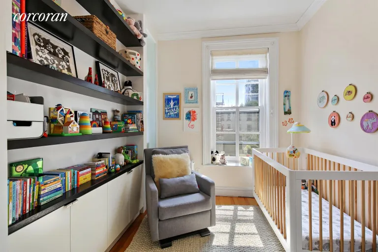 New York City Real Estate | View 154 Lafayette Avenue, 3 | 2nd Bedroom w/Custom Built-Ins & California Closet | View 7