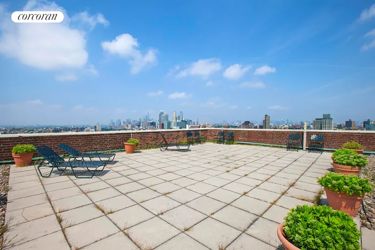 New York City Real Estate | View 34 Plaza Street East, 309 | Common roof deck | View 6