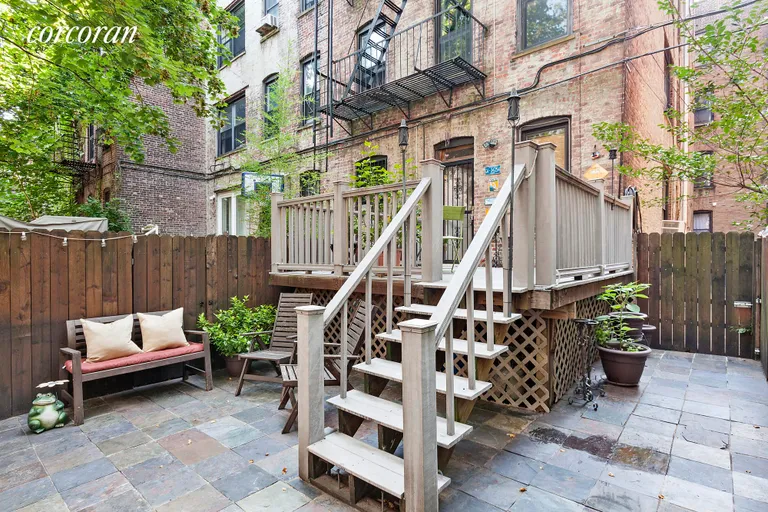 New York City Real Estate | View 415 Saint Johns Place, 1B | Private Patio | View 8