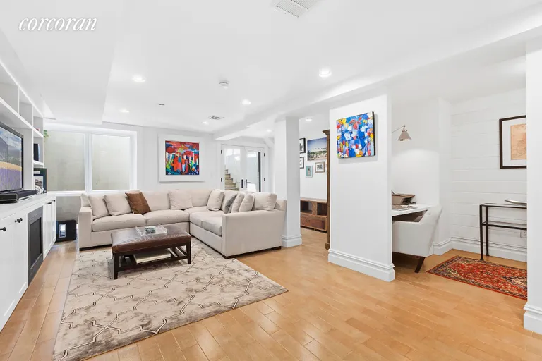 New York City Real Estate | View 862 Carroll Street, 1 | Huge rec room leading to garden | View 5