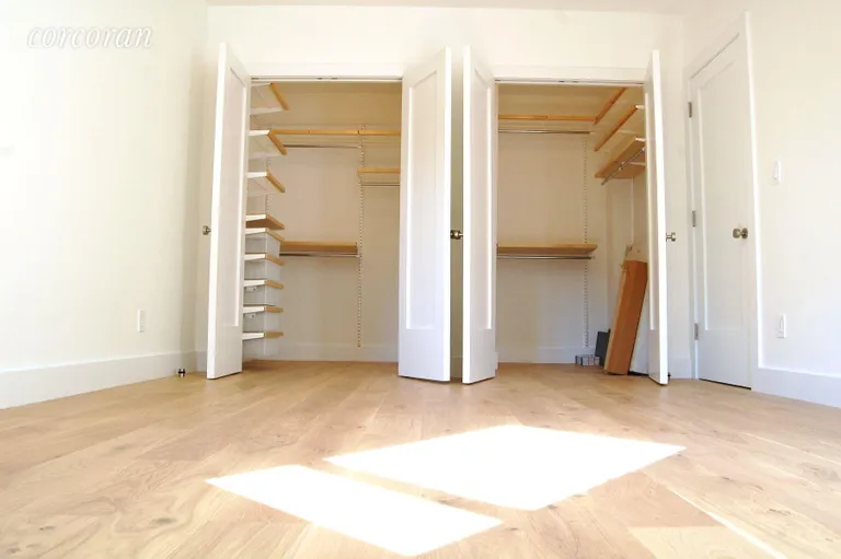 New York City Real Estate | View 145 Hicks Street, B43 | Double Walk-In Closets in Bedroom | View 7