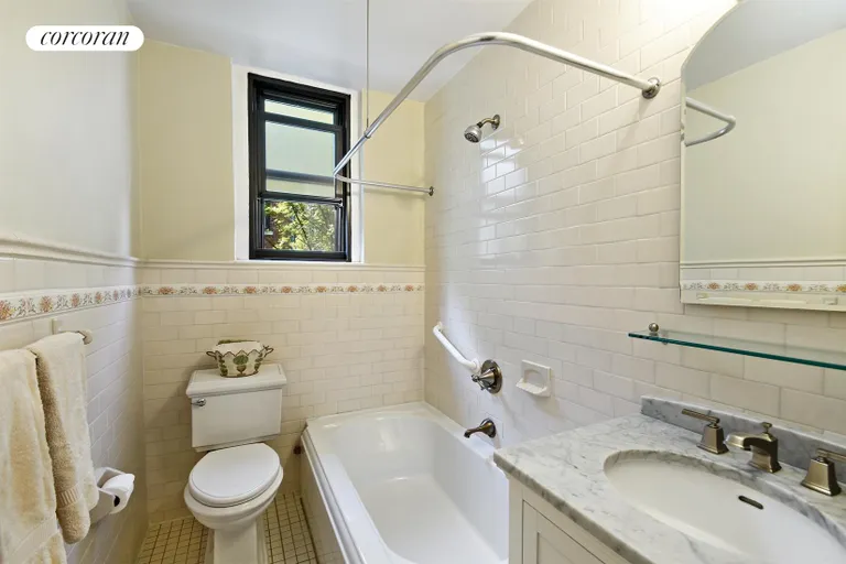 New York City Real Estate | View 310 West 106th Street, 3E | Windowed Bathroom | View 6