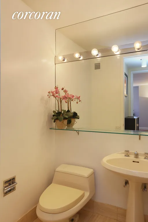 New York City Real Estate | View 255 East 49th Street, 6B | Guest bathrom | View 4