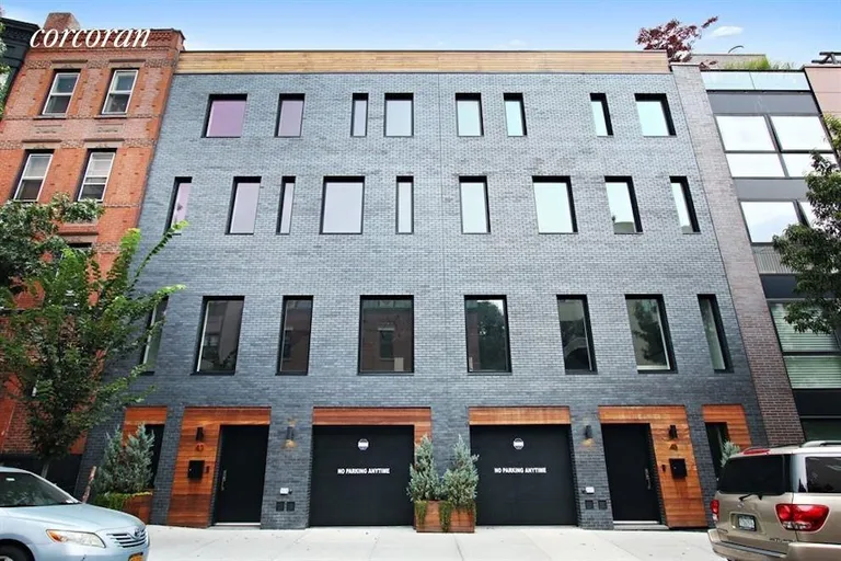 New York City Real Estate | View 45 Dean Street | Modern brick facades with wood trim | View 2