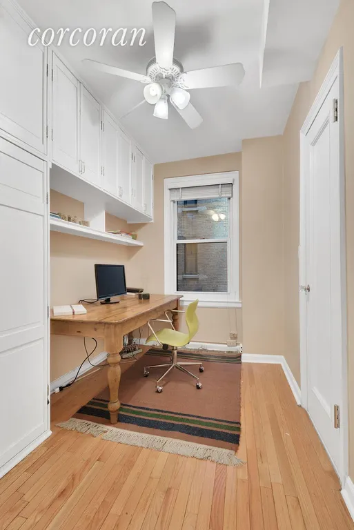 New York City Real Estate | View 800 West End Avenue, 2-B | Bedroom 4 / Office | View 8