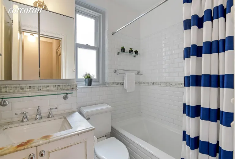 New York City Real Estate | View 111 East 75th Street, 5B | Windowed Renovated Bathroom | View 6