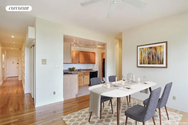 New York City Real Estate | View 430 Clinton Avenue, 5B | Kitchen & Dining Area | View 2