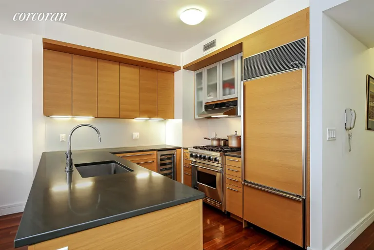 New York City Real Estate | View 30 West Street, 15C | Kitchen | View 2