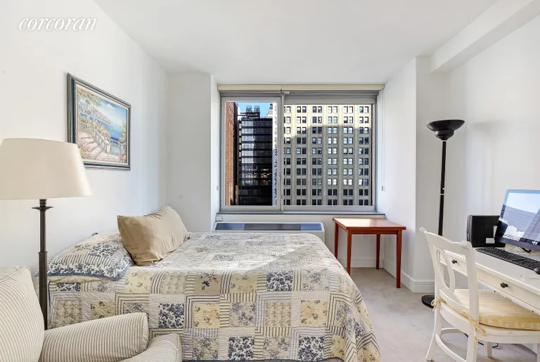 New York City Real Estate | View 30 West Street, 15C | 2nd Bedroom | View 4