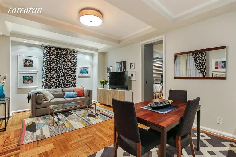 New York City Real Estate | View 52 Riverside Drive, 2C | Living Room / Dining Room | View 2
