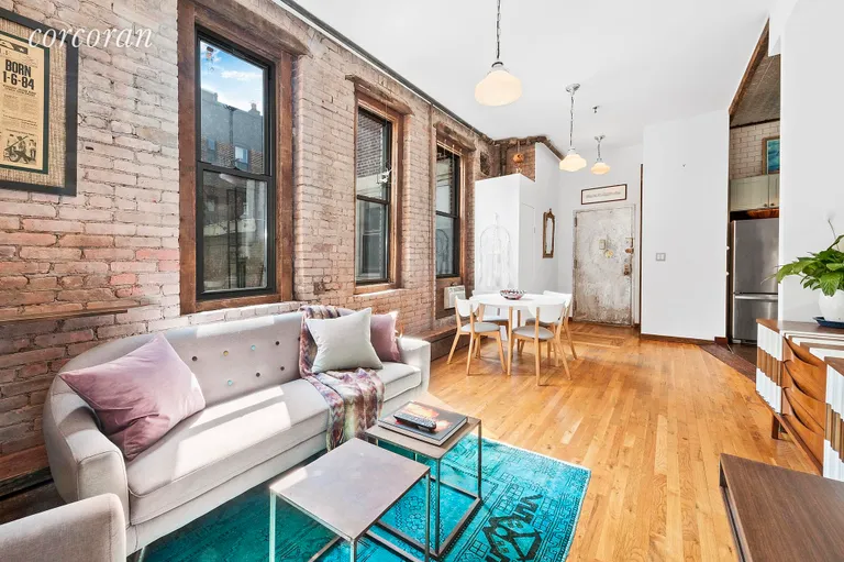 New York City Real Estate | View 307 East 12th Street, 3C | Wonderful and comfortable living room! | View 6