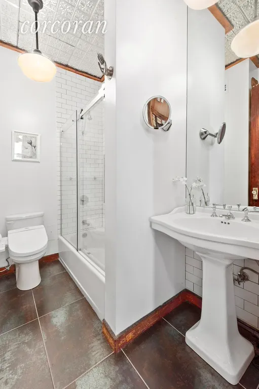 New York City Real Estate | View 307 East 12th Street, 3C | Shower, Tub and Room to Spare with Tin Ceilings! | View 5