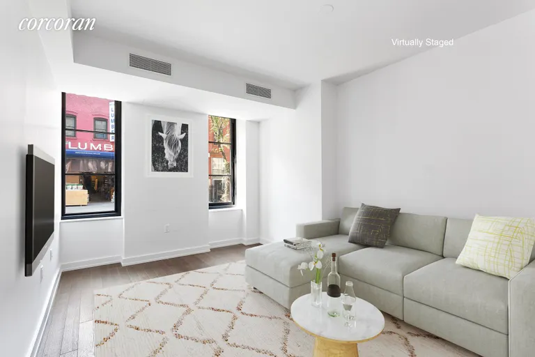 New York City Real Estate | View 261 West 25th Street, GRDNC | Living Room | View 2