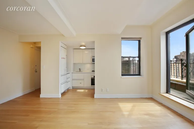 New York City Real Estate | View 230 Riverside Drive, 19E | Living Room / Dining Room | View 2
