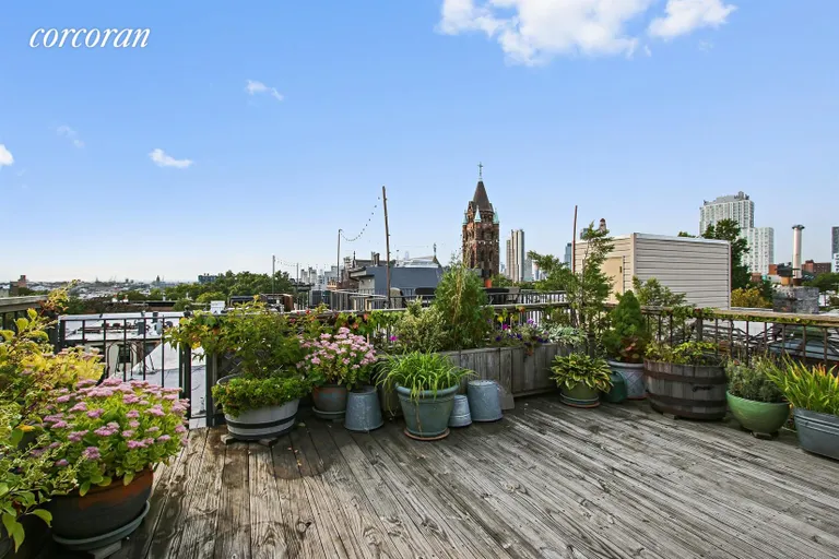 New York City Real Estate | View 90 Sterling Place, 4 | Roof Deck with Amazing Views | View 5