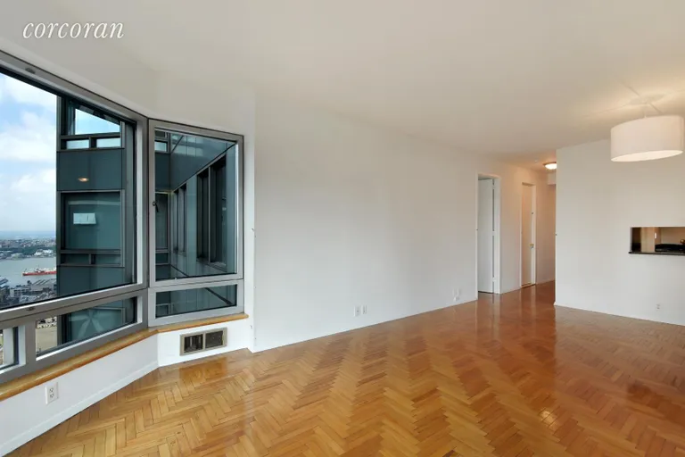 New York City Real Estate | View 301 West 57th Street, 40D | Living Room | View 7
