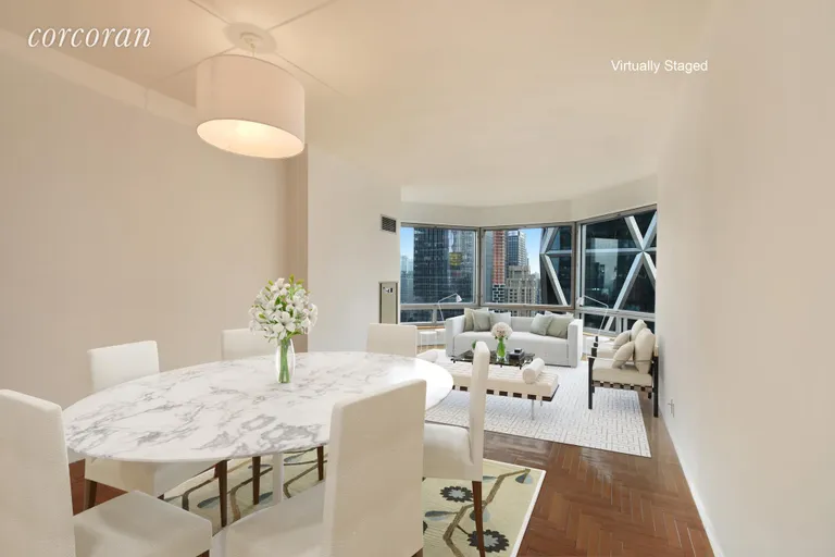 New York City Real Estate | View 301 West 57th Street, 40D | 1 Bed, 1 Bath | View 1