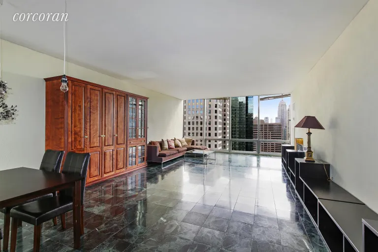 New York City Real Estate | View 641 Fifth Avenue, 35F | Living Room | View 2