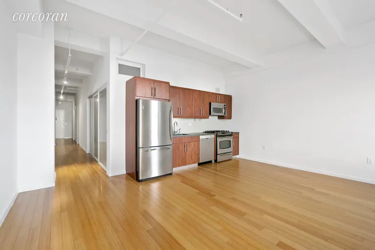 New York City Real Estate | View 365 Bridge Street, 11G | 1LivingKitchenwide | View 6