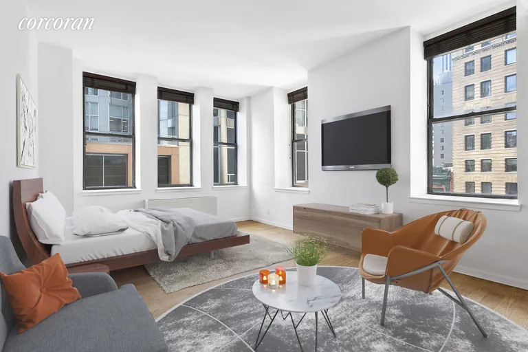 New York City Real Estate | View 150 Nassau Street, 6K | 1 Bath | View 1