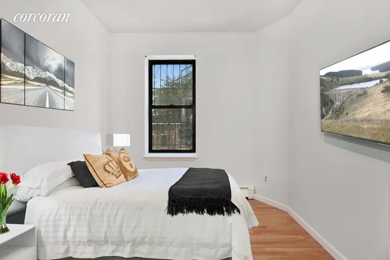 New York City Real Estate | View 884 Atlantic Avenue, 5 | Spacious bedroom (VR Staged) | View 3