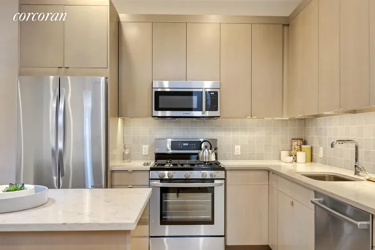 New York City Real Estate | View 755 Hart Street, 1 | Great Appliances and Custom Cabinets | View 5