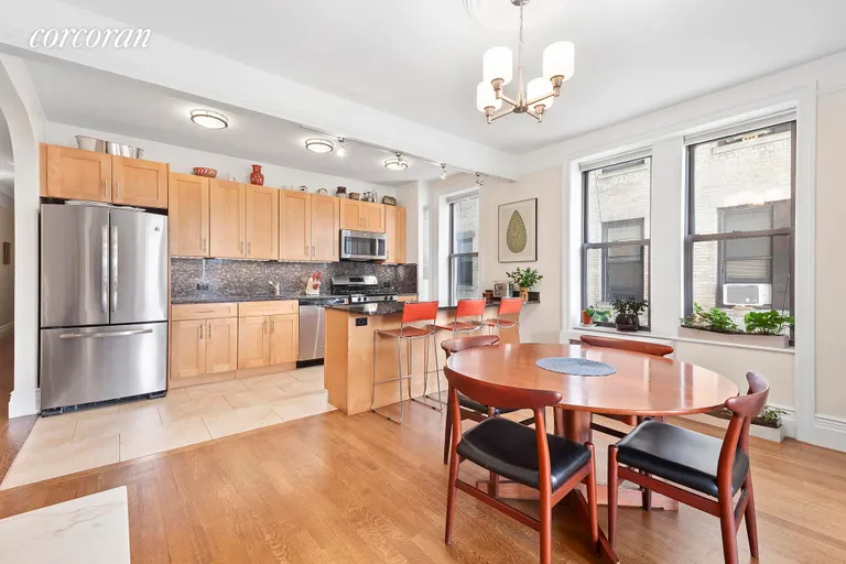 New York City Real Estate | View 250 Riverside Drive, 53 | Kitchen and Dining room. 2 | View 2